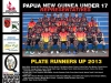 PNG u17 Rep Team 2013